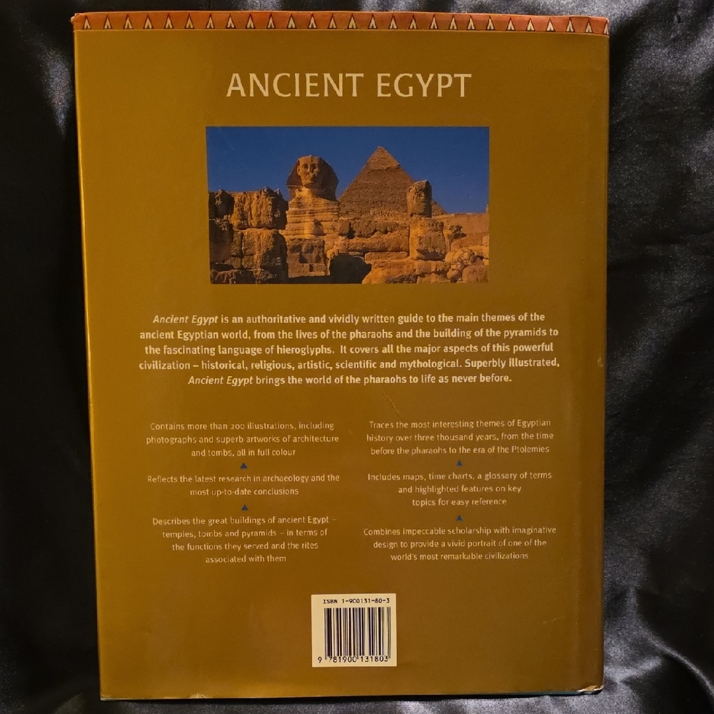 Ancient Egypt Book with Gold Cover [2/$10] - Picture 2 of 6